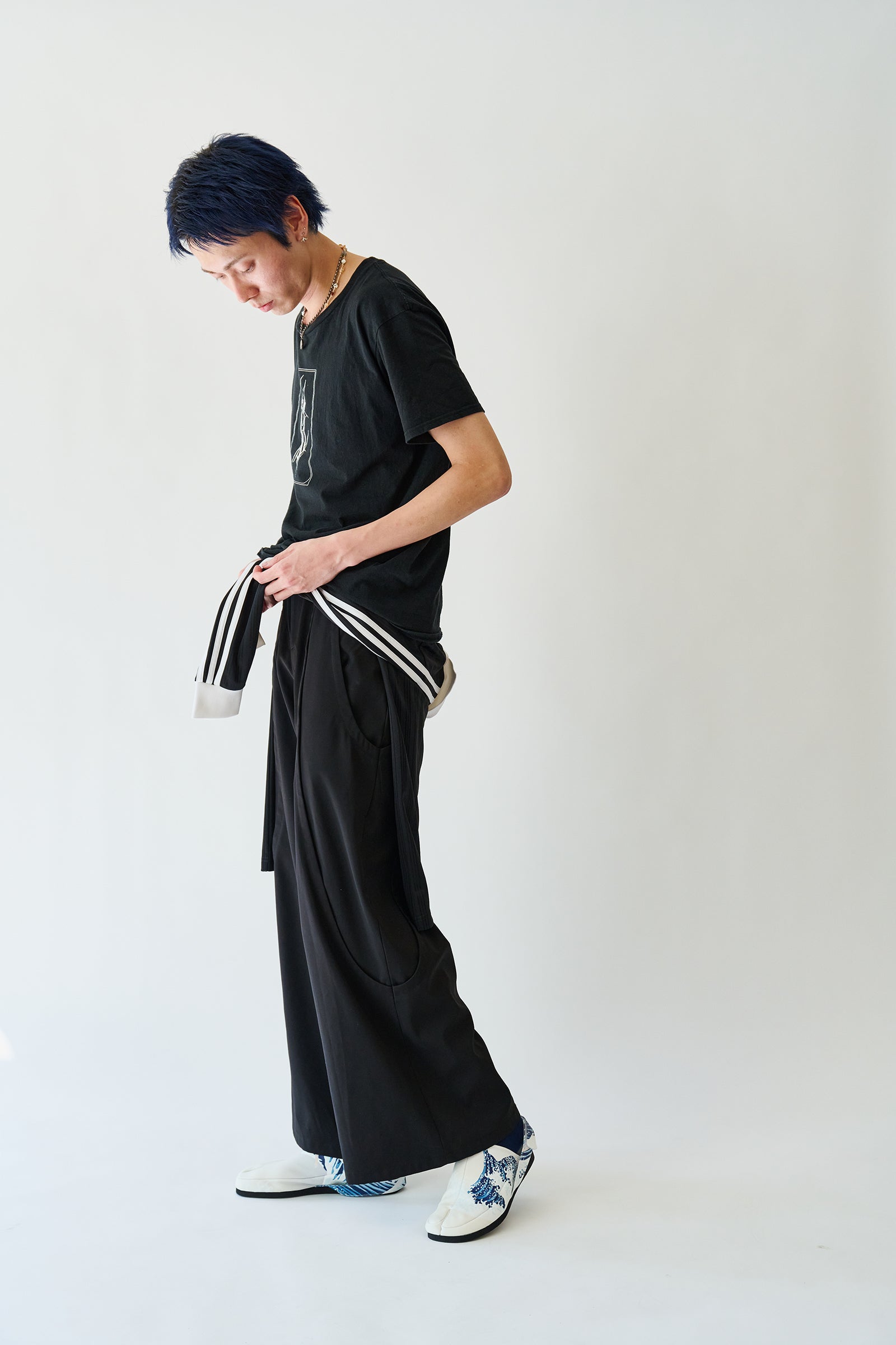 足袋シューズ<Tabi Shoes> 北斎～波～